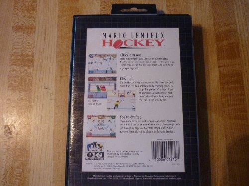 Image of Mario Lemieux Hockey (Sega Genesis)