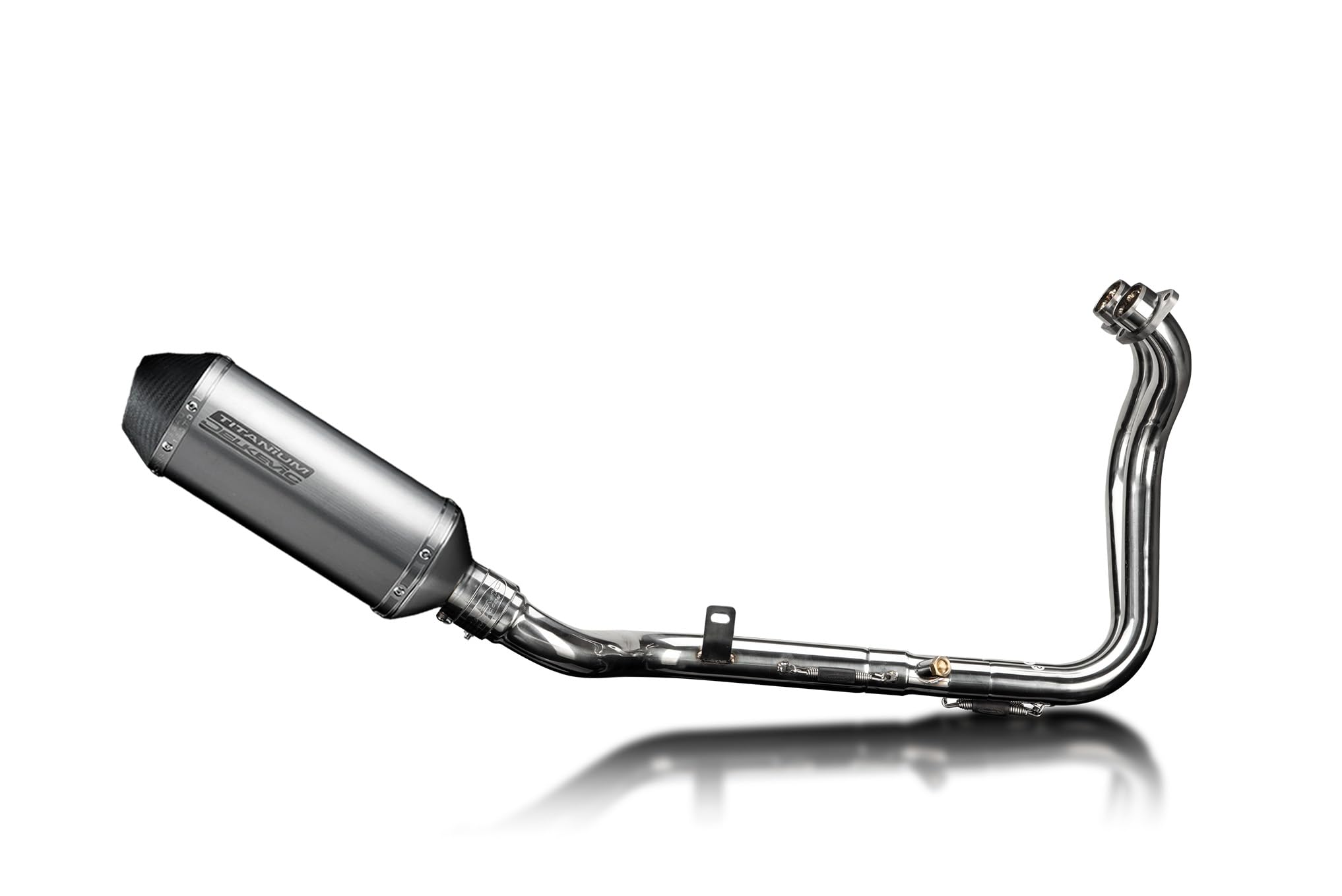 Amazon | DELKEVIC フルエキゾースト マフラーシステム/ 260mm