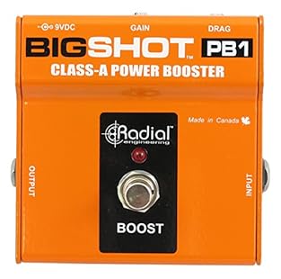 Fully variable class-a power booster for solos Buffer drives multiple pedals and long cables Drag control load correction for natural tone Ultra linear performance for natural boost