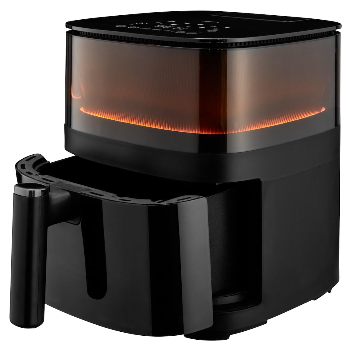 MEDION X10 XL Heißluftfritteuse MD11780 (5 Liter, Airfryer, innovative Wassersprühfunktion für krosse knusprige Speisen, 1.500 Watt, Sichtfenster, Schüttel Alarm,10 Automatikprogramme)