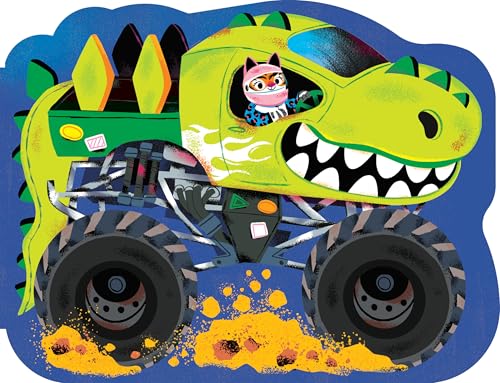 How Monster Trucks Work - A Shaped Board Book for Babies and Toddlers