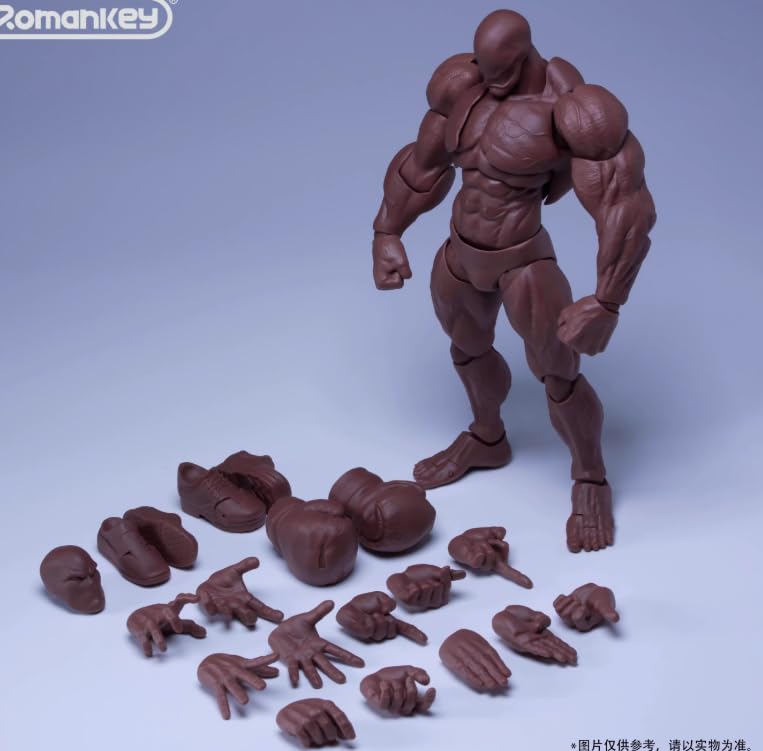 Amazon.co.jp: [AC] Romankey 1/12 男性 デッカ物 BIG GUY 可動