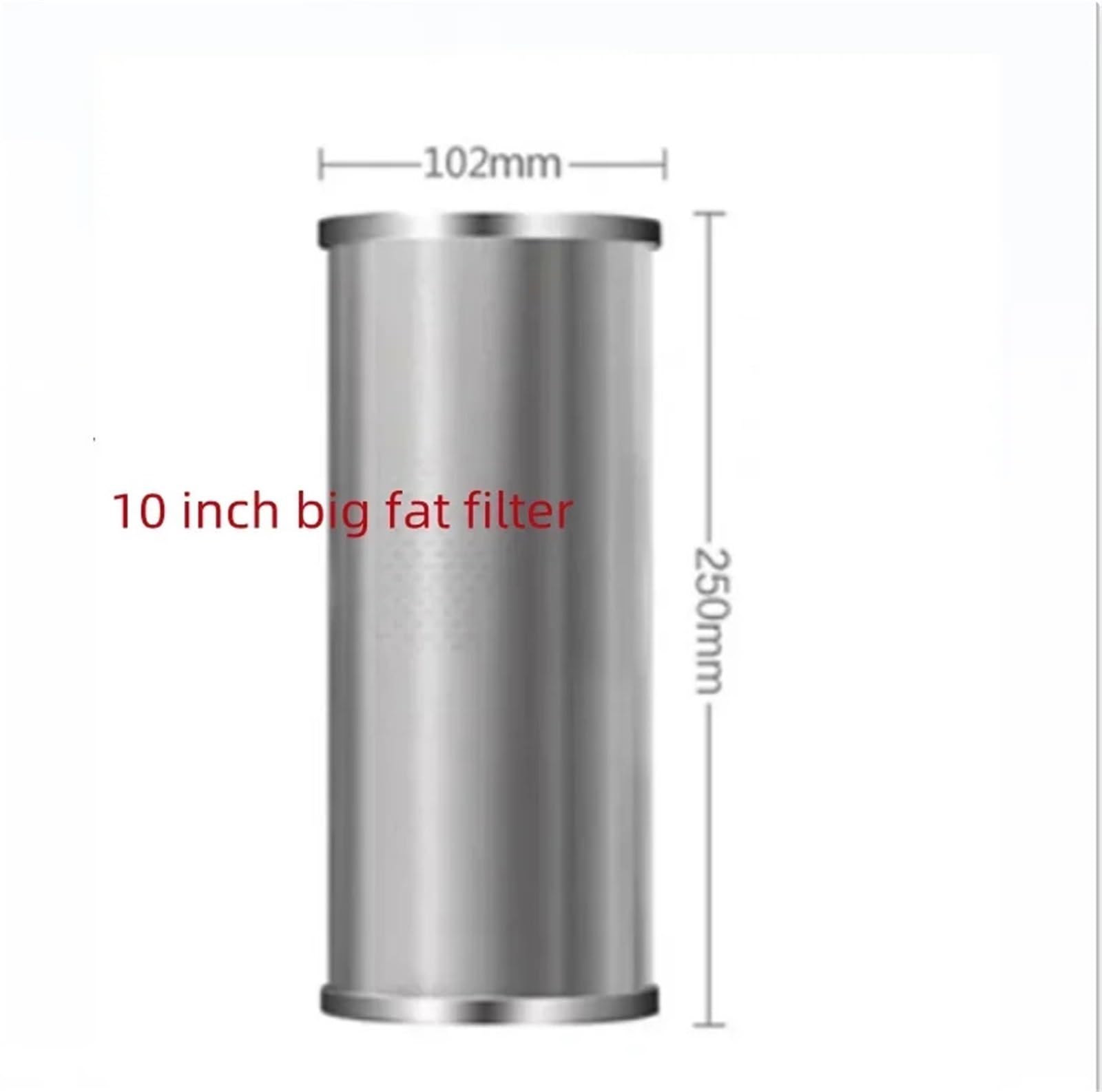Prefiltro De Agua Industrial, Sistema De Acero Inoxidable 304 | Prefiltro de acero inoxidable 304, filtración resistente con retrolavado conveniente(10 inch fat 150um)