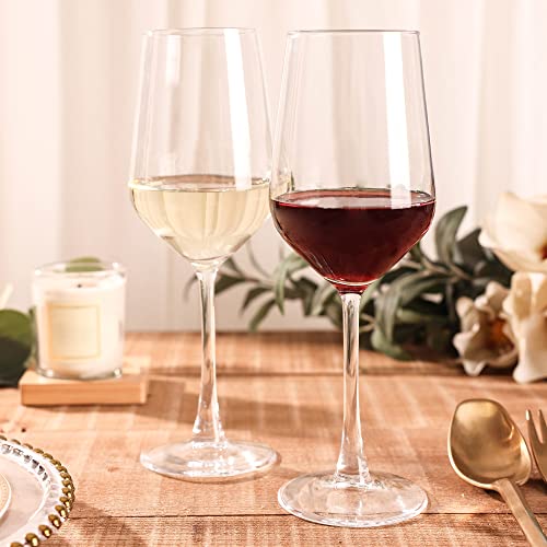 Yangnay EJ6338 Wine Glasses Set Of 6, 13 Oz Red Or White Wine Glass With Stem, Perfect For Home, Restaurant, Dishwasher Safe thumb #5