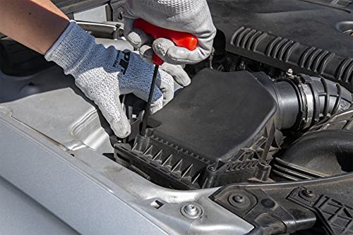 Performance Tool W80277 10-Piece Sae & Metrict-Handle Allen Wrench Set, Long Arm Hex Key Wrench Set, Red/Blue #TOP6