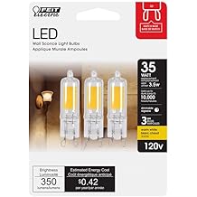 Feit Electric 75612 - BP35G9/830/LED/3 LED Bi Pin Halogen Replacements