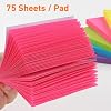 Sticky Notes 3x3 Inch (48 Pads) Bright Colors Self-Stick Memo Pads, Thick Paper Easy to Stick & Remove
