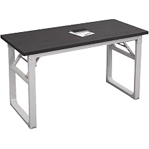 Folding Conference Table, Space Saving, Portable, Home Office Use, Home Desk Compact Design Black, 71 x 40 x 75 cm/71 x 16 x 30 in