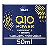 NIVEA-Q10-Power-Anti-Wrinkle-Firming-Night-Cream-50-ml-Anti-Ageing-Cream-Creatine-and-Q10-Nightly-Moisturiser-for-Women-Reduce-Appearance-of-Wrinkles NIVEA Q10 Power Anti-Wrinkle + Firming Night Cream (50 ml), Anti Ageing Cream + Creatine and Q10, Nightly Moisturiser for Women, Reduce Appearance of Wrinkles