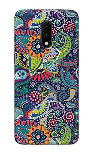 Image of Printed Hard Back Cover Case for OnePlus 6T | OnePlus 7 Back Cover (Miraculous Patterns) -1803