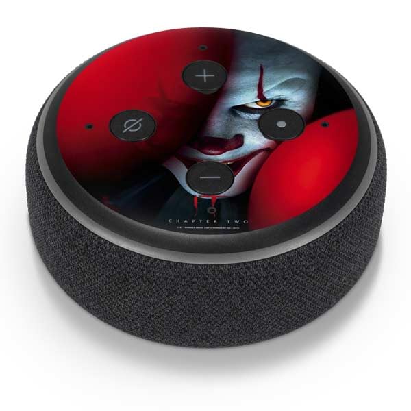 Skinit Decal Audio Skin Compatible with Amazon Echo Dot 3 - Officially Licensed Wizarding World IT Volume 2 It Chapter 2 Design