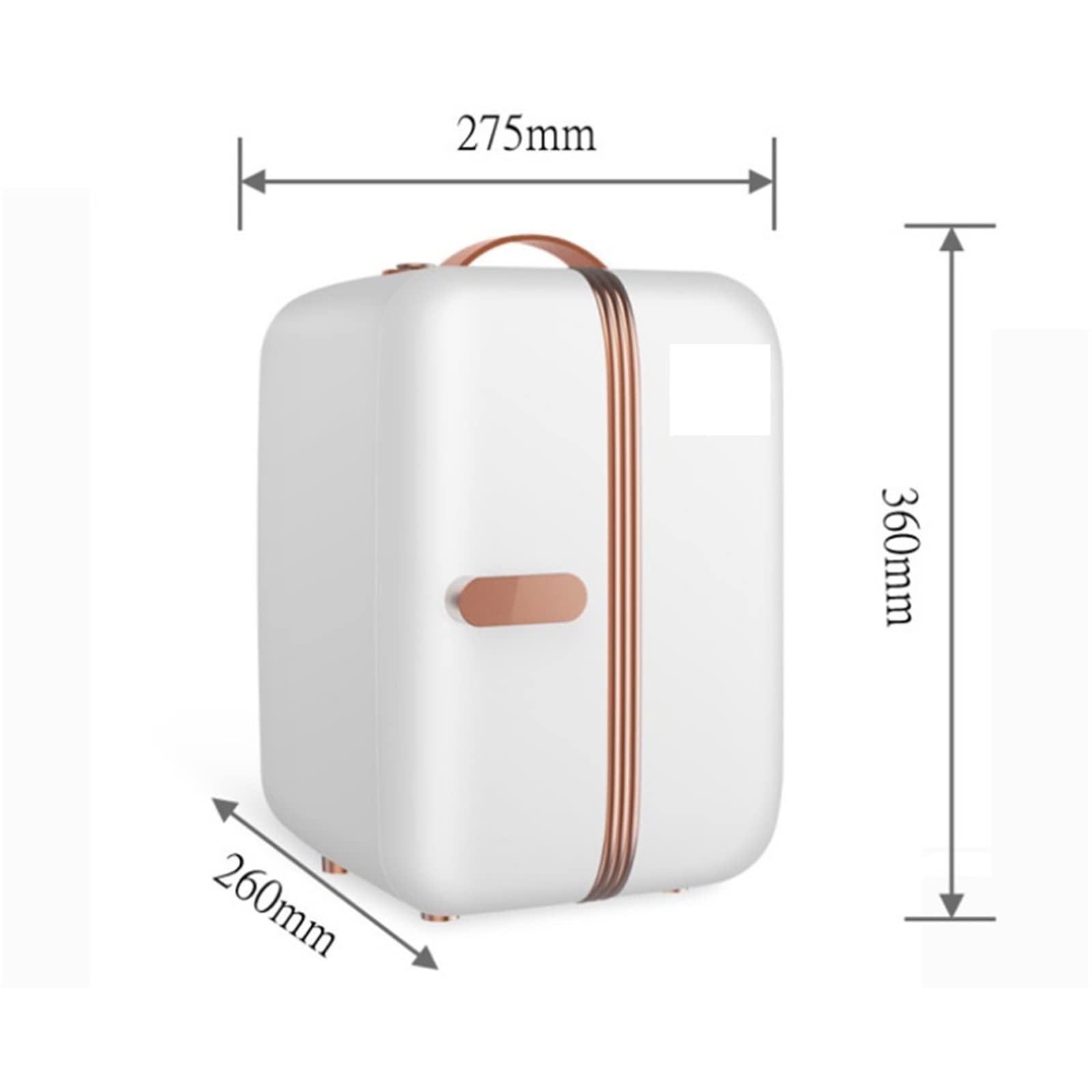 DieffematicBX Nevera Pequeña Refrigerador Refrigerador Belleza Maquillaje Refrigerador Cosméticos Refrigeración Inteligente Bajo Nivel de Ruido y Ahorro de energía