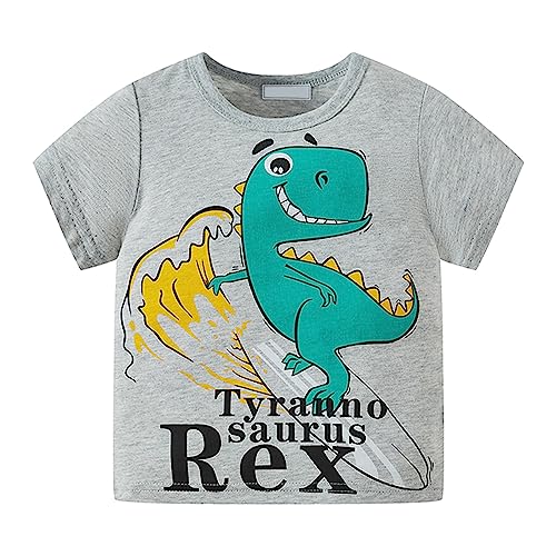 T-shirt imprimé enfants respirant pour éviter la chaleur en taille 122