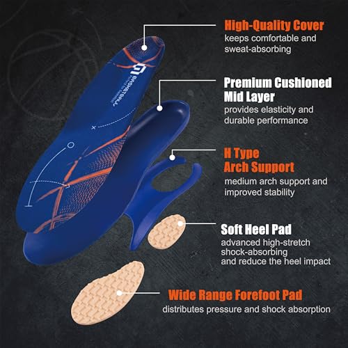 Plantillas para baloncesto para hombre con soporte medio miniatura 5