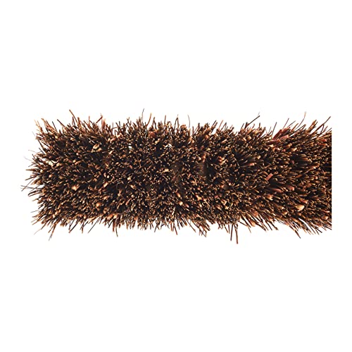 ProDec 9" Natural Palmyra Fibre Stiff Deck Scrub Brush Head, Brown - Image 4