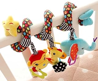 Singring Infant Baby Activity Spiral Bed & Stroller Toy (Star)