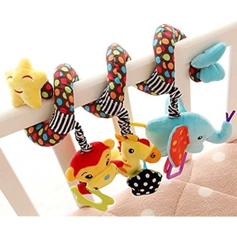 Singring Infant Baby Activity Spiral Bed & Stroller Toy (Star) Cover