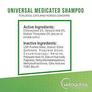 Vetoquinol-Universal-Medicated-Shampoo-for-Dogs-Cats-and-Horses-16oz - Cucciolini Doodles   Vetoquinol-Universal-Medicated-Shampoo-for-Dogs-Cats-and-Horses-16oz