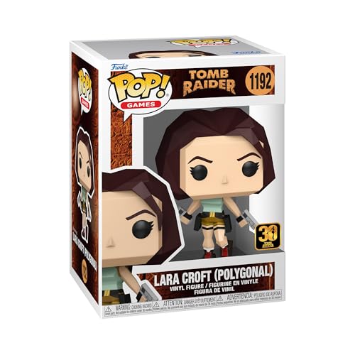Funko Tomb Raider Lara Croft (Polygonal) Vinyl Figur 1192 Indifférent Pop! Standard