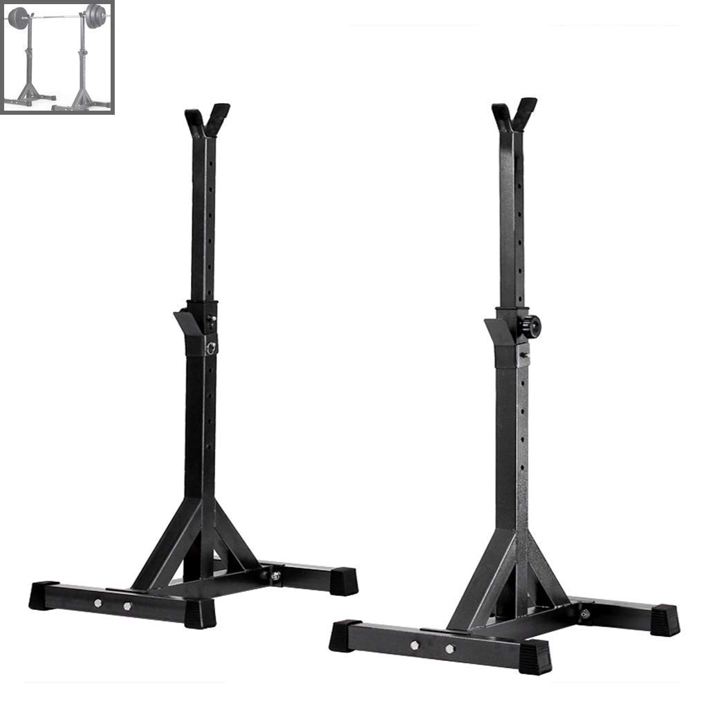 ERoomQ Multi-Function Weight Lifting Home Gym Fitness Split Barbell Rack Squat Rack Adjustable Weight Bench Press Fitness Equipment Home Sports Equipment Weight Training