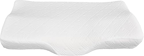 Almohada de espuma viscoelástica, ergonómica, ortopédica cervical, almohada para dormir lateral y espalda, almohada para dormir boca abajo para el