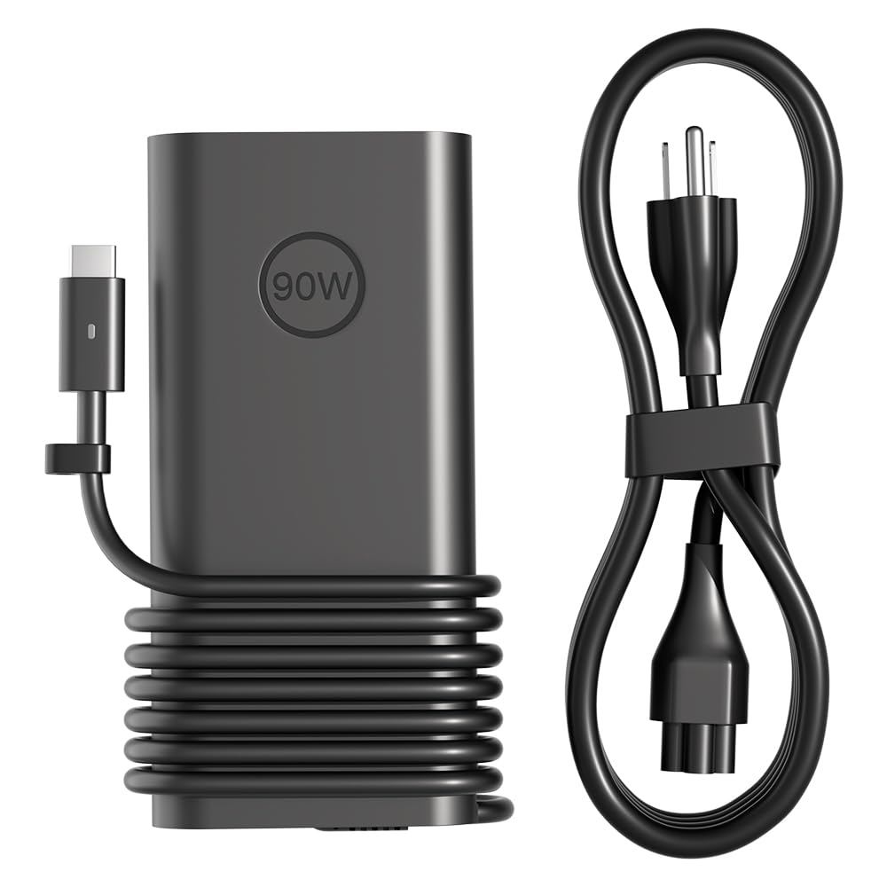 HSXIRQA 90W USB C Charger Compatible with Dell Latitude 5411 5421 5431 5521 5531 7410 Pro 13 14 16 Inspiron 14 16 Plus 7420 7430 7440 7630 7640 2in1