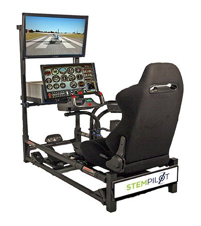 Stempilot Pilot Pro 2 - Dual Screen Flight Simulator - STEM Flight Simulator
