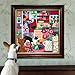 eeBoo Piece & Love: Pets in The Kitchen - 1000 Piece Puzzle - Adult Square Jigsaw, 23x23, Includes Image Reference Insert, Glossy Pieces