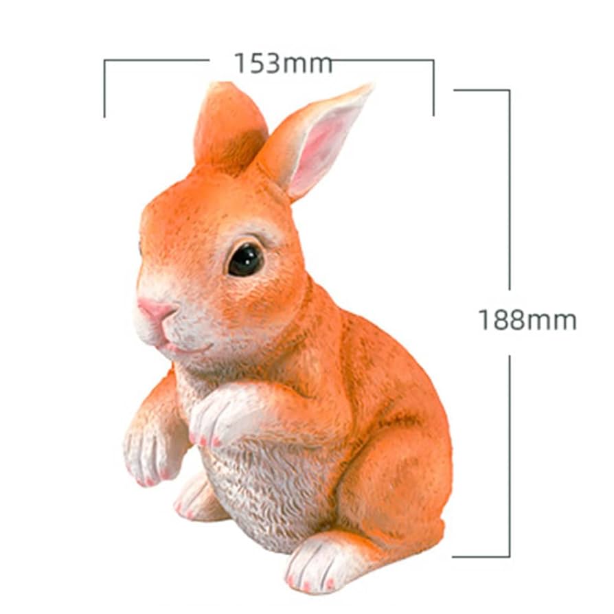 Amazon.co.jp: うさぎの置物 ウサギ 兎 タイプ ガーデン