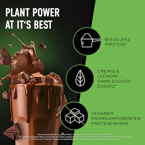 ESN Proteinpulver Vegan Designer Protein mit Schokoladengeschmack