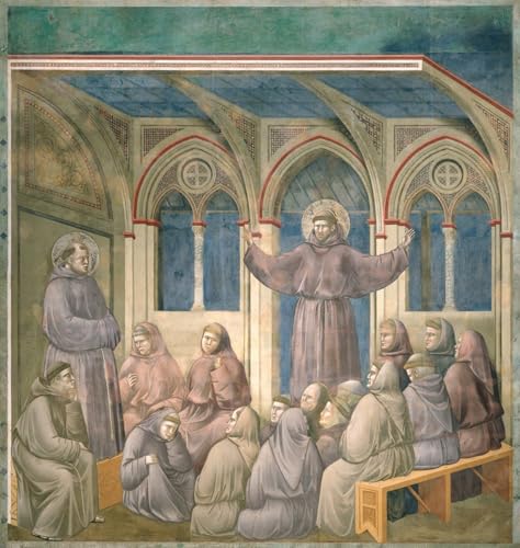 Toile L'Apparition à la salle capitulaire d'Arles Giotto portrait d'art de qualité
