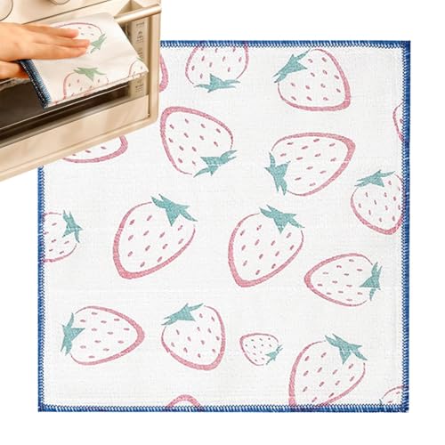 ycezw Servilletas de cocina para vajilla, guantes de mesa | Paño de cocina de absorción rápida, paño suave de absorción rápida para limpieza y secado, paño de cocina