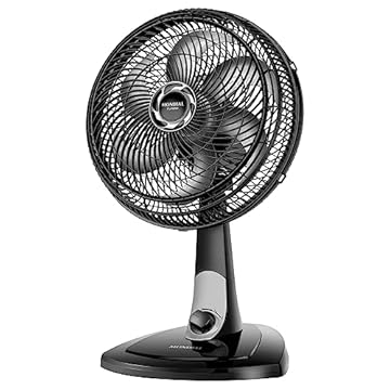 Ventilador de mesa Mondial 220V, 30cm, 6 pás, Turbo - VT-30-NB