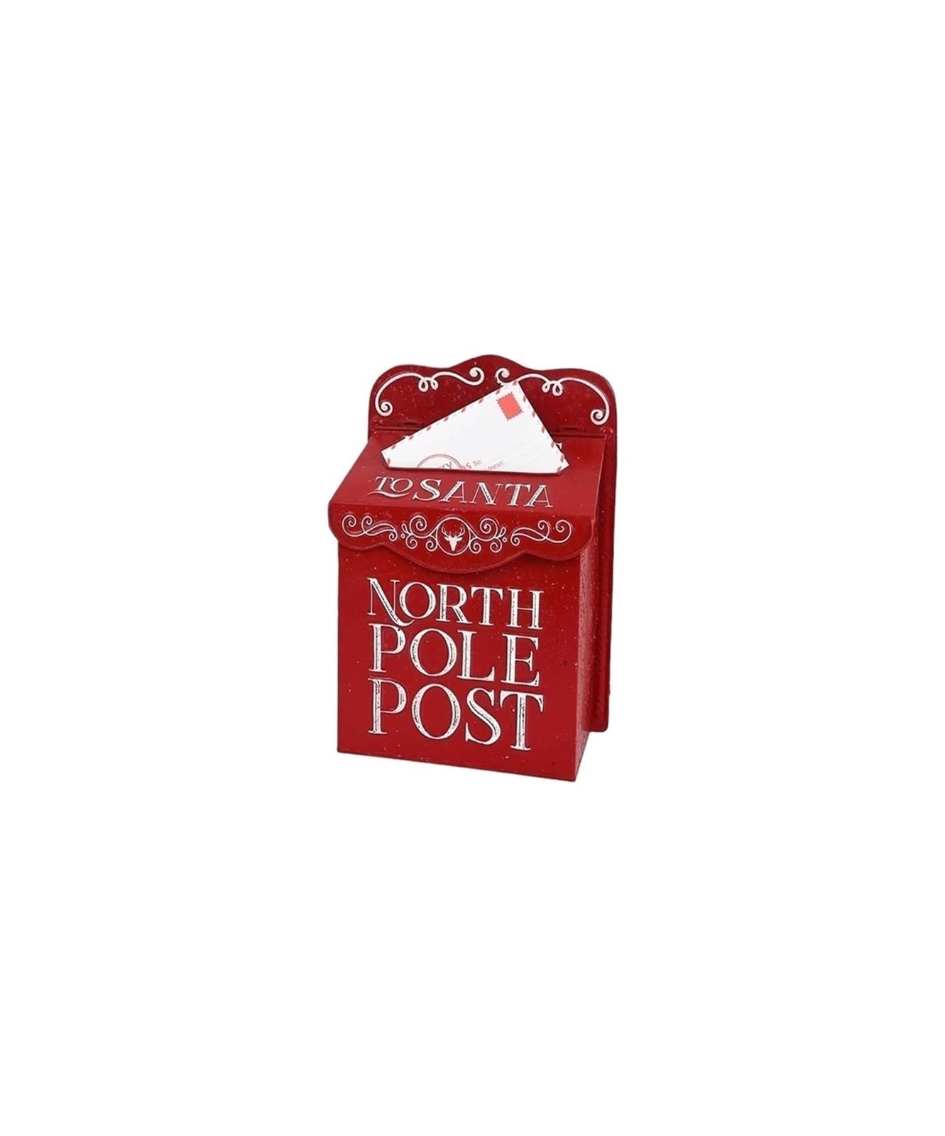 FGJsfhrDTU Letter Box, Mailbox Home Decor Outdoor Garden Metal Leaving Message Post Box Wall Mounted