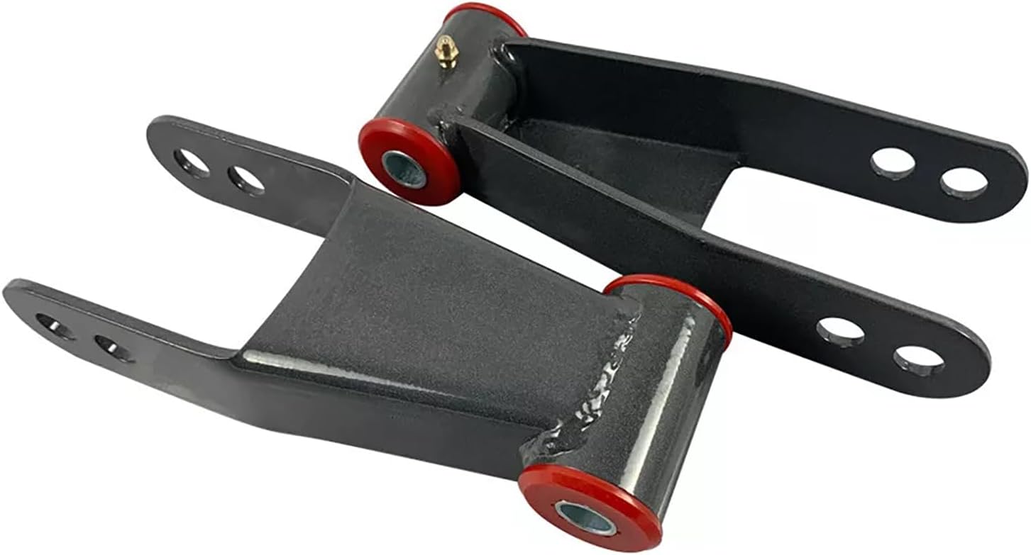 2" Rear Lowering Drop Suspension Shackles Kit Compatible with 1997-2003 Ford F-150 2WD 4WD