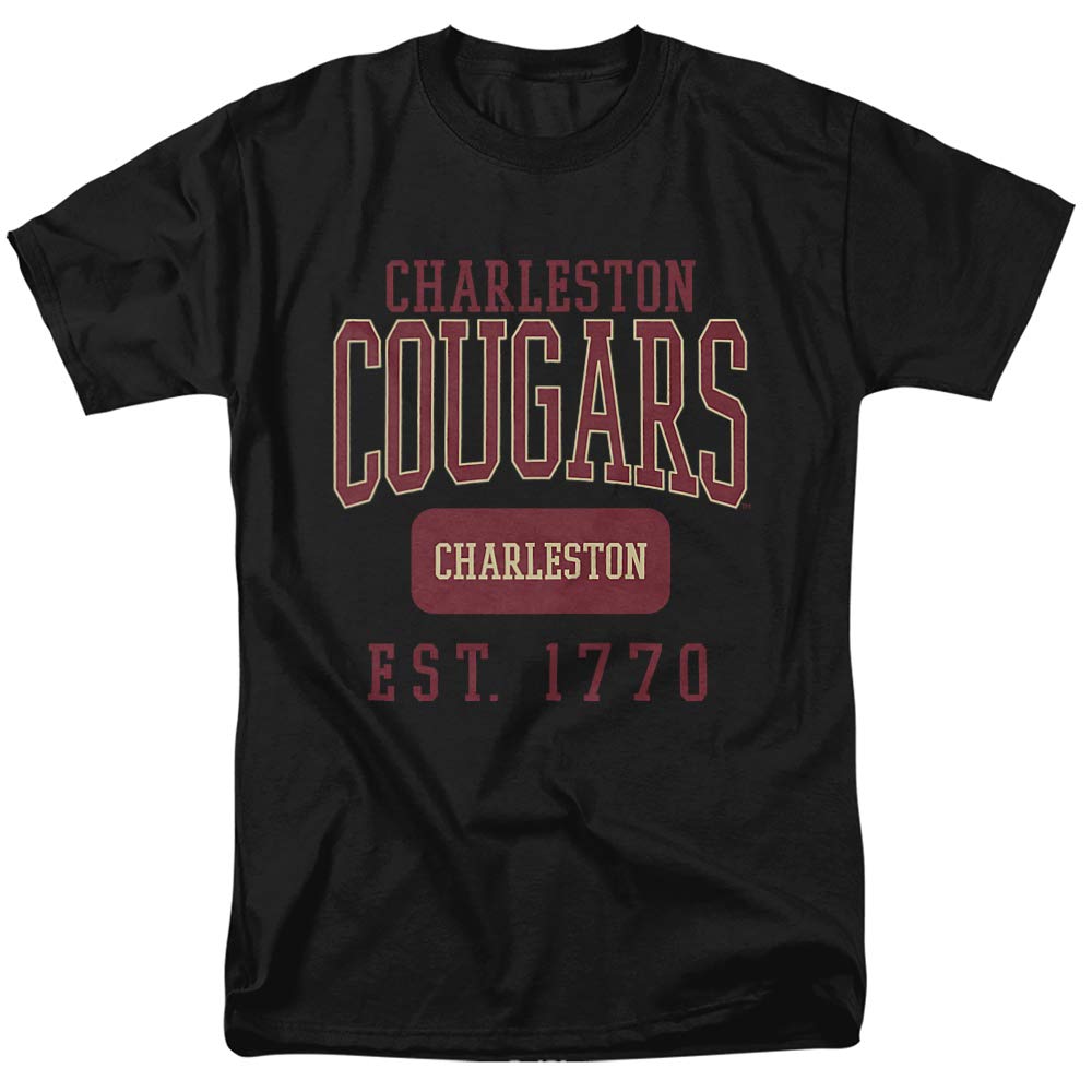 LOGOVISION Official Collegiate Distressed Est. Date Short Sleeve Unisex for Men & Women Cotton T Shirt Collection 1