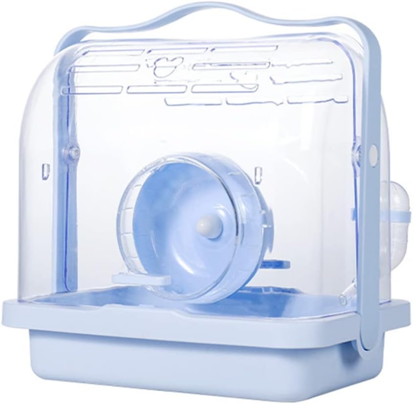 Mipcase Small Pet Cage Portable and Breathable Ideal for Hamster Gerbil Guinea Pig