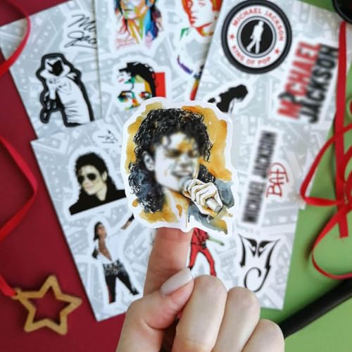 Image of Stickers for Adults, Pop Music Stickers, 35 Pieces of Vinyl Decal, Waterproof Emblems, Laptop Decals, Gifts for Women & Men