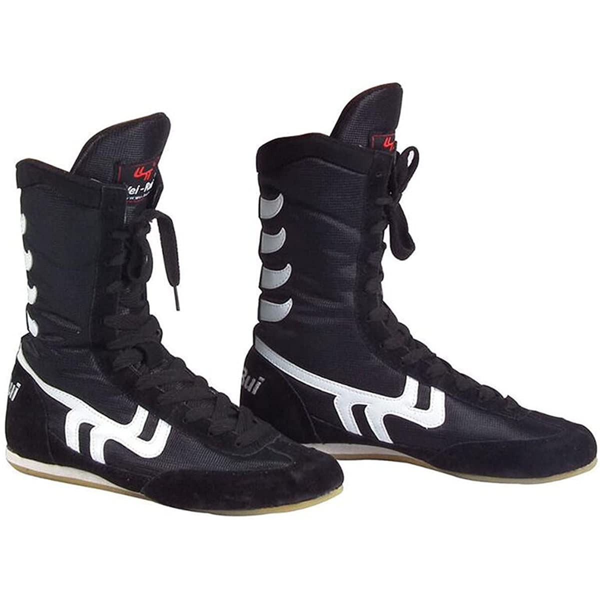 Boxenschuhe, High Top Wrestling Boots Gummi Sohle Boxer Stiefel Für Männer Frauen Jungs