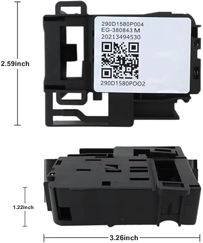 Miniatura 2 de WH01X27954, AP6331854, WH01X26114, WH01X24114 Interruptor de bloqueo de la tapa de la lavadora GTW220ACK1WW, GTW220ACK2WW, GTW220ACK3WW,