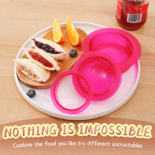 Darsun Sandwich Cutter And Sealer, 5 Pcs Sandwich Cutter For Kids, Decruster Sandwich Maker, Sandwich Press Crimper Diy Jelly Crustless Sandwich Bread Pie Cookie Cutter For Children Boys Girls #TOP4