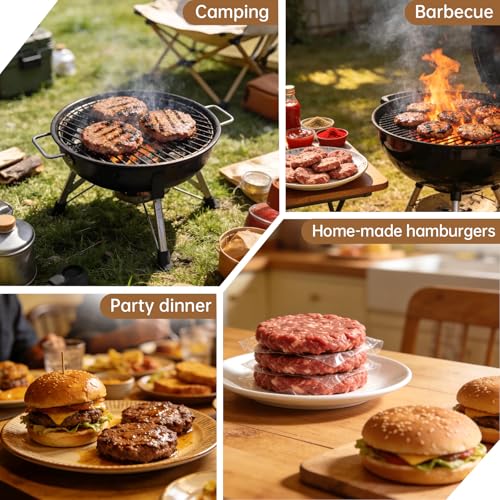 FAILUN 4-in-1 Non-Stick Silicone Hamburger Meat Press Mold with Storage by FAILUN - Used condition - Image 7