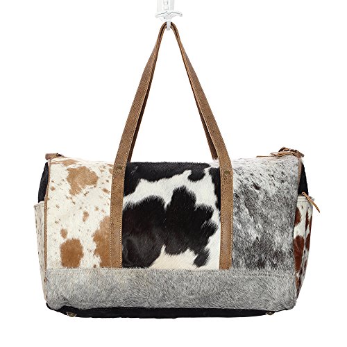 Myra Bag Cowhide & Leather Travel Bag S-11593