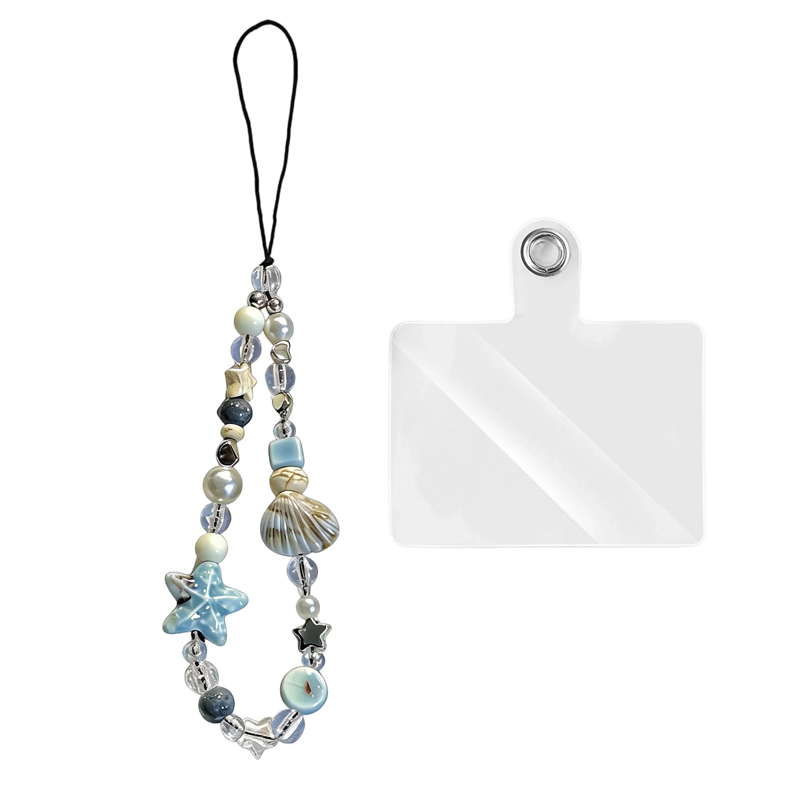 Phone Charms for Girls, Blue Starfish Mobile Phone Chain, 2Pcs Set, Stylish Phone Accessories, Cute Charms for Phone Case, Trendy Gift for Teenage Girls and Women-image-48