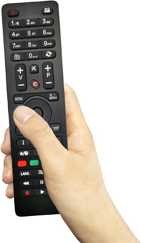 LFYSJTX RC-4875 Univerzális Távirányító Telefunken TV-hez - Kompatibilis TFLD32HD82B TF40189LED13 Modellekkel - Programozás Nélküli Használa