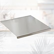202 SS Stainless Steel Chopping Cutting Board for Kitchen-Countertop Platform,Easy to Clean, Hygenic,Heavy-Duty Surface for Meat,Vegetables,Fruits Non-Slip Design 41 * 31cm (CM01)