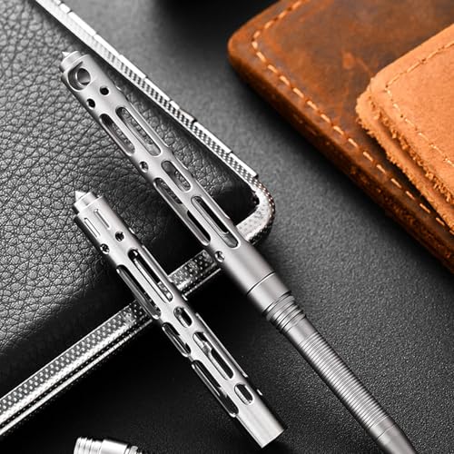 Stylo à bille en titane Hamans EDC de poche compact