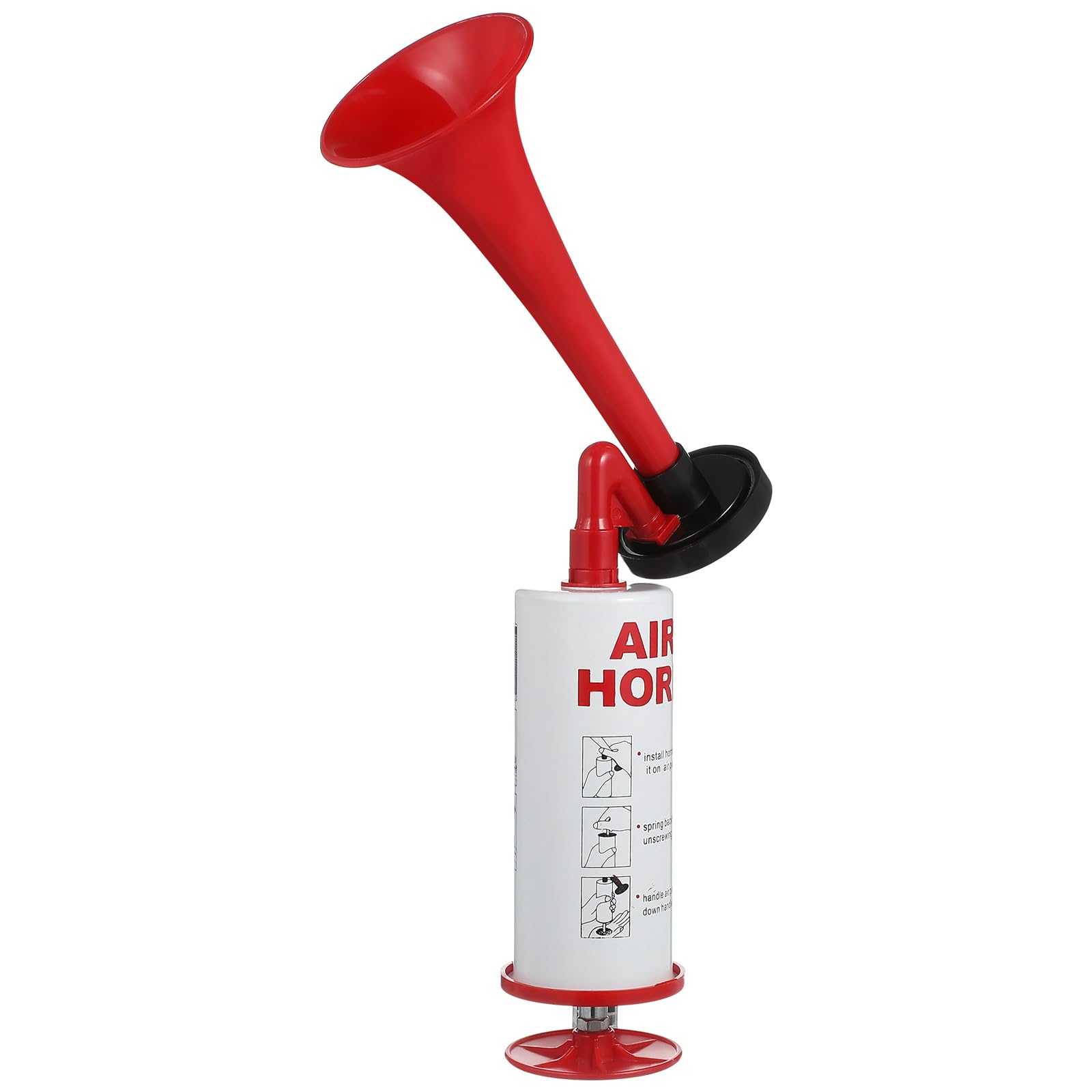 VICASKY Air Horn Prop Portable Handheld Cheer Horn for Soccer Fans Lightweight Attention-grabbing Noisemaker for Sports Events and Parties Vibrant Compact Design