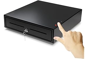 HONEY BEAR 16 Inch Manual Cash Drawer with Key Open Lock