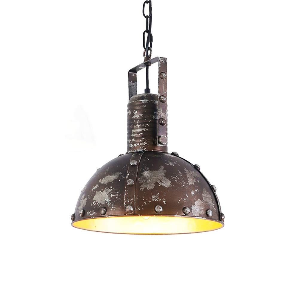 Lámpara de suspensión accesorio cocina estilo rústico vintage para techos altos de madera y barra